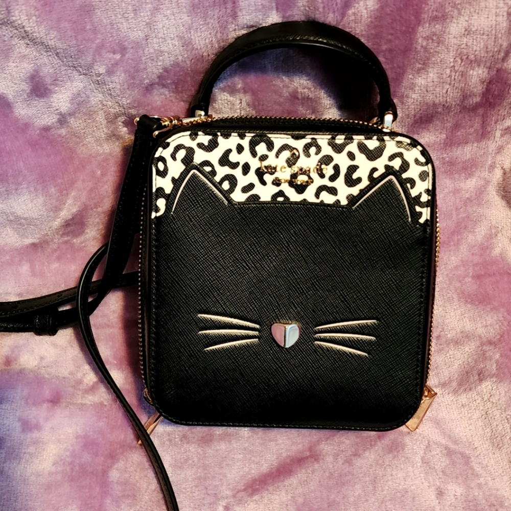 Kate Spade Black Cat Crossbody Bag